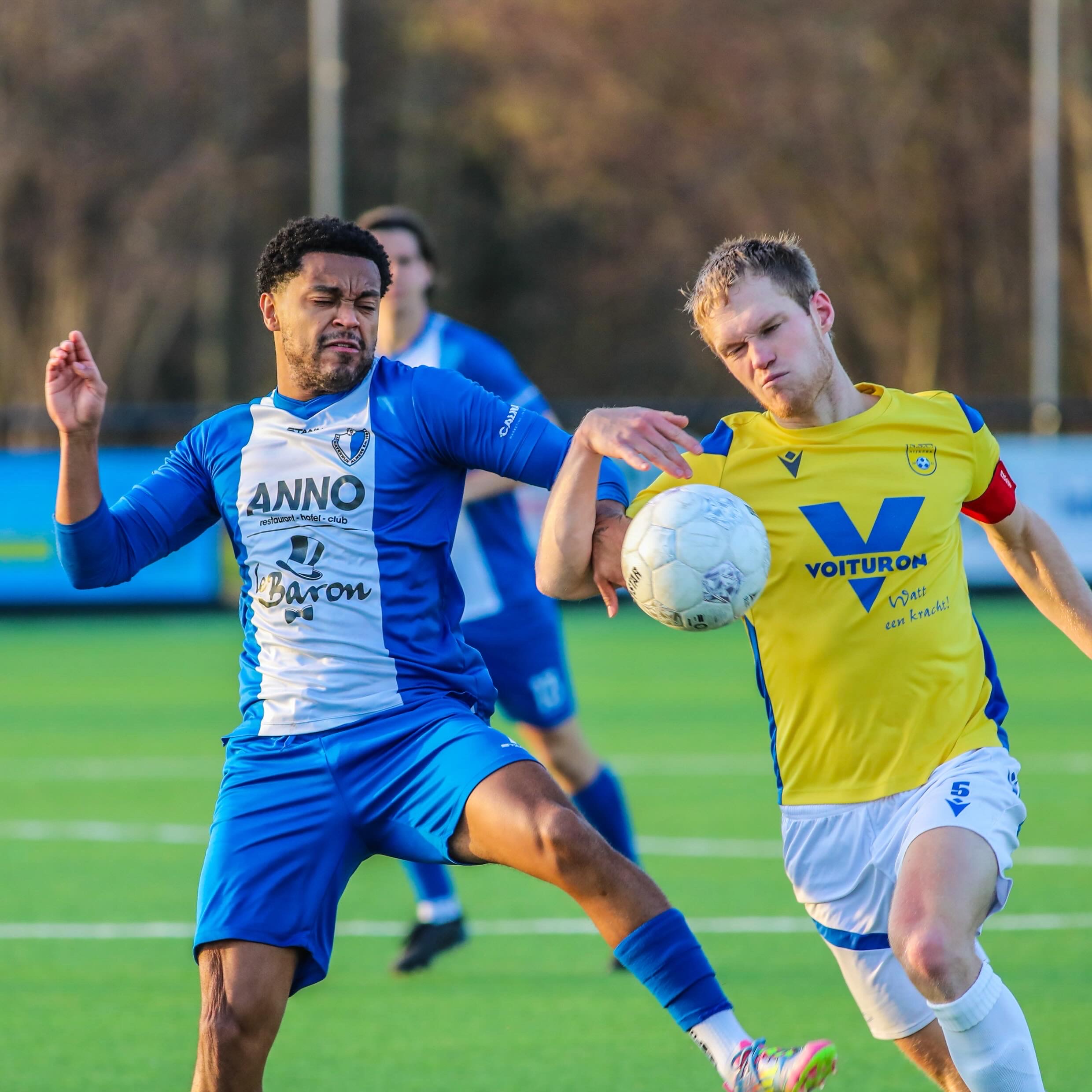 Denzel Plettenberg gaf een assist en scoorde. 