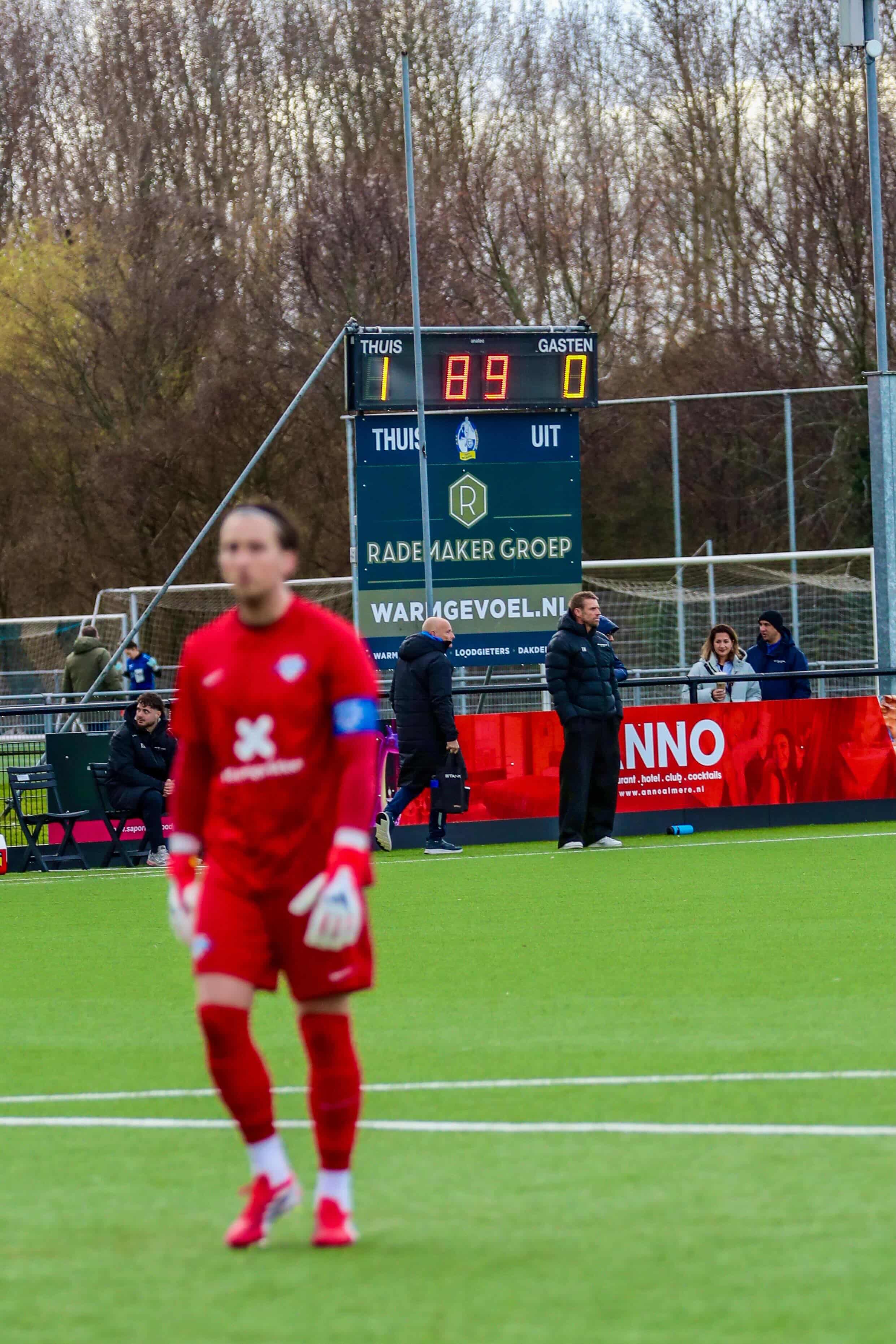 Waterwijk won met 1-0 van Zeewolde.