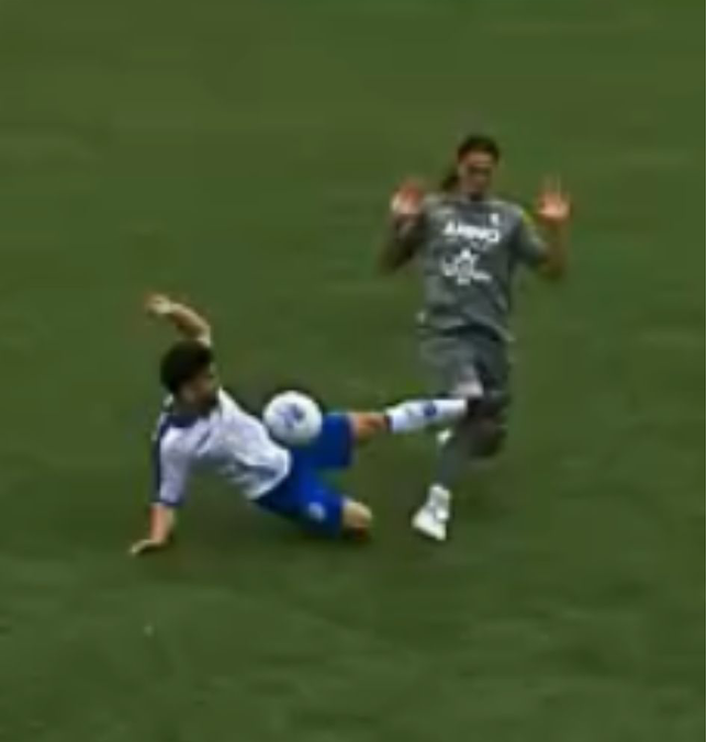 Een screenshot van de Veo tijdens Buitenboys-Waterwijk.